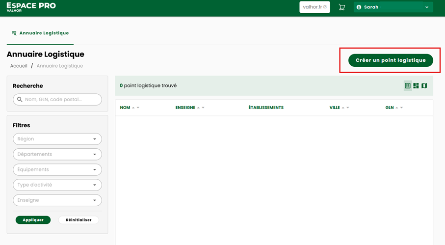 Présentation module logistique