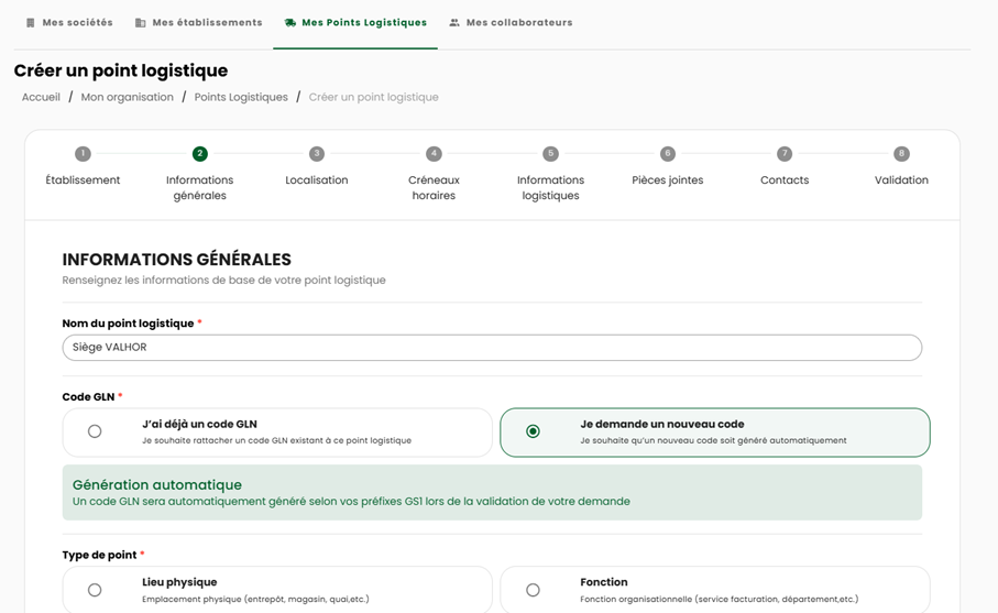 Présentation module logistique